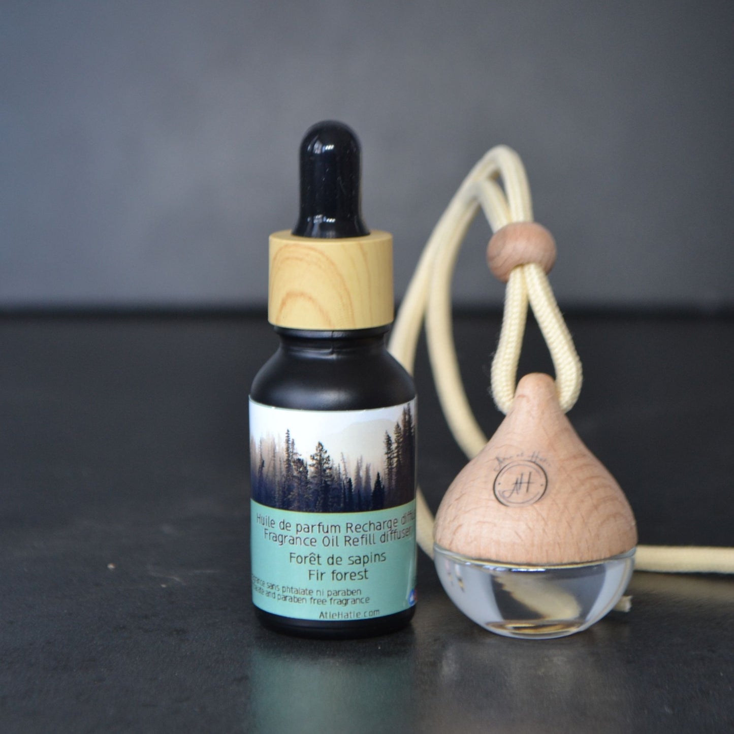 Diffuseurs pour voiture - Forêt de sapins