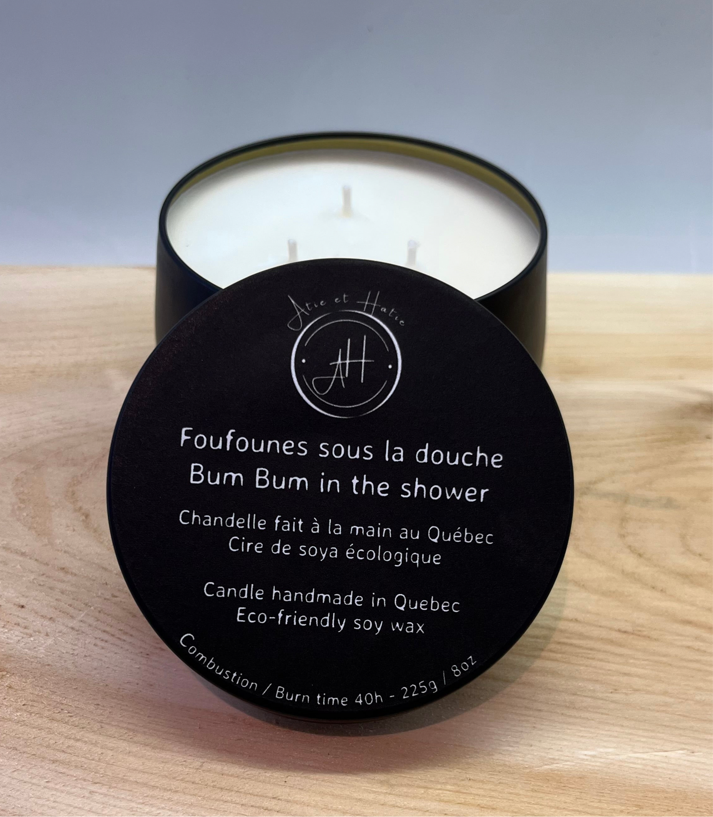 Chandelle Nomade - Foufounes sous la douche