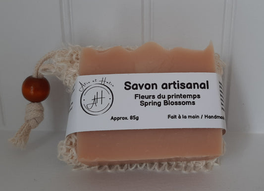 Savon artisanal - Fleurs du printemps