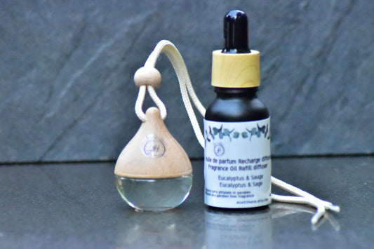Diffuseurs pour voiture - Eucalyptus et Sauge