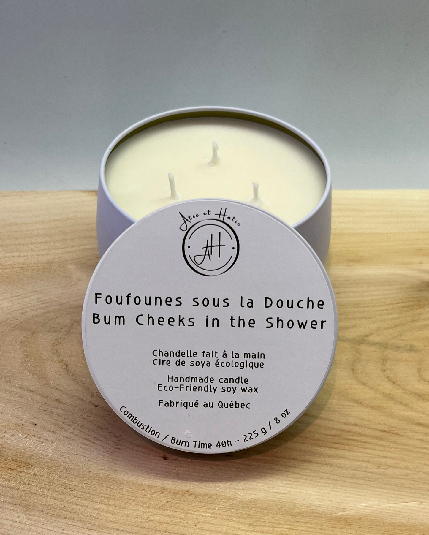 Chandelle Nomade - Foufounes sous la douche