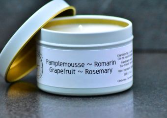 Chandelle Nomade - Pamplemousse & Romarin